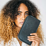 Zahra Leather Accordion Wallet Wallets