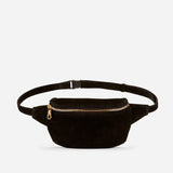 Enku Leather Fanny Pack Sling & Crossbody Bags