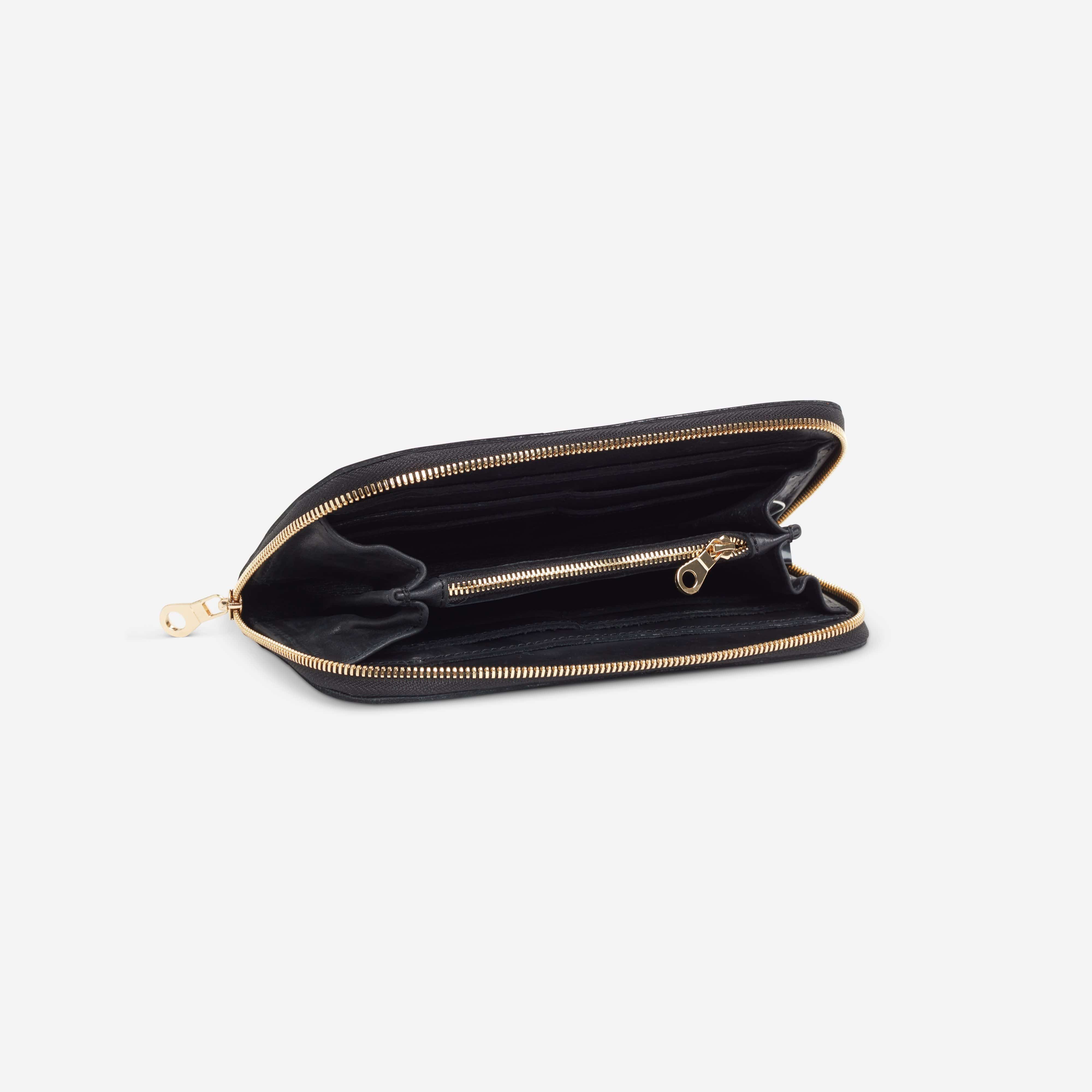 Zahra Leather Accordion Wallet Wallets
