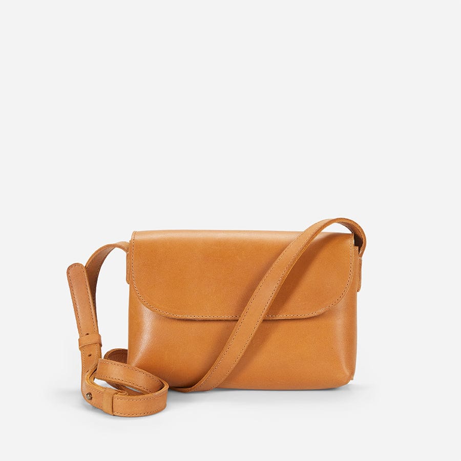 City Crossbody Leather Bag Rust Brown – Parker Clay