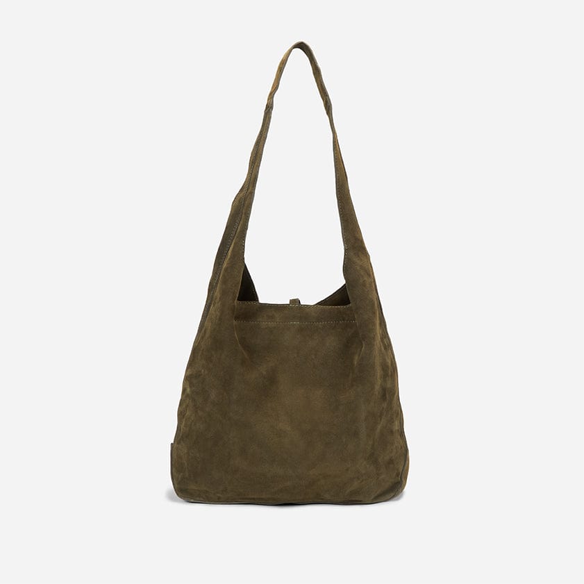Shop Pedro 2023 SS Faux Fur Bi-color Plain Small Shoulder Bag  (PM2-25210206-1) by minigreen