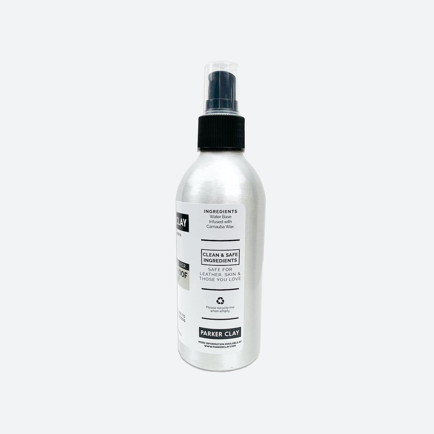 Premium Leather Waterproof Spray / 8 oz / Perfect for Handbags & Leather Goods / Parker Clay / Certified B Corp