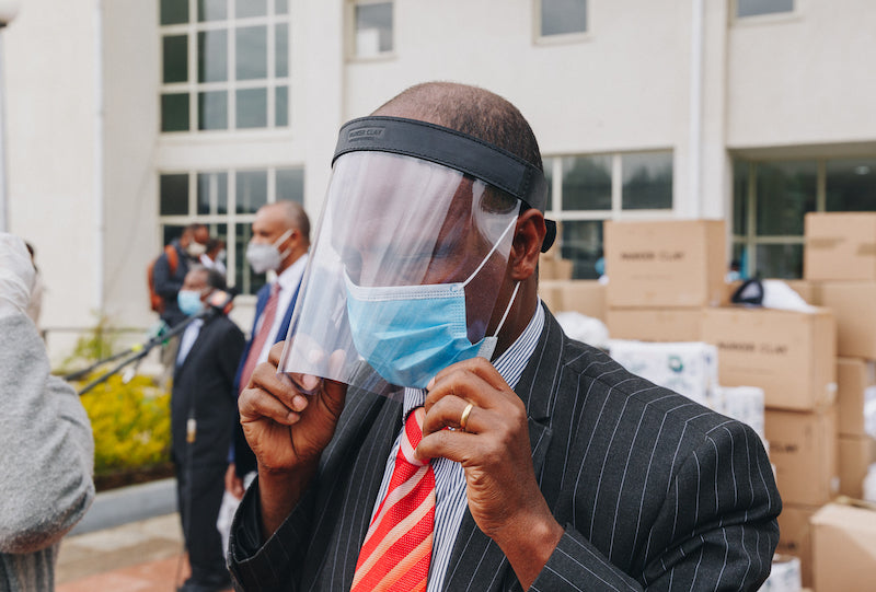 IMPACT // Giving Back Face Shields in Ethiopia