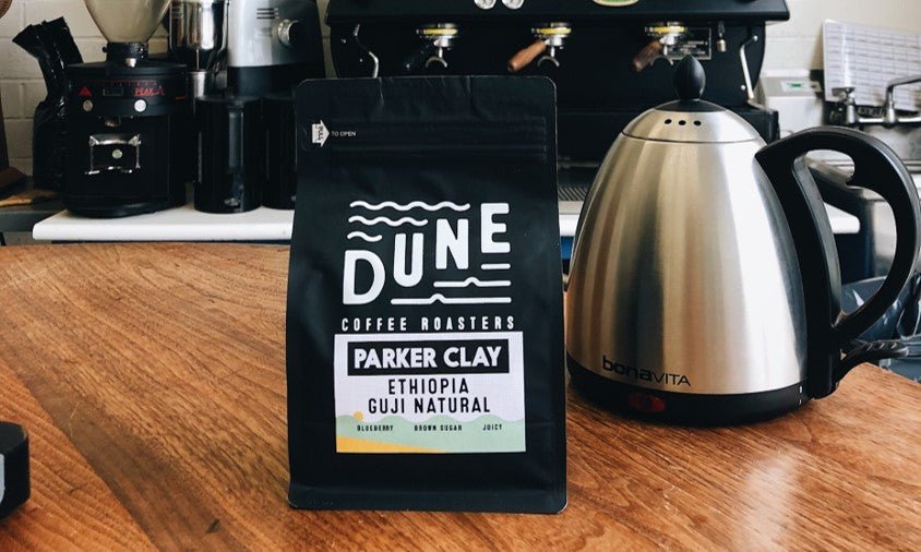 Dune + Parker Clay Coffee Collaboration