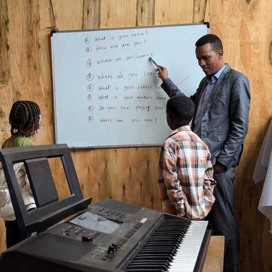 Parker Clay Kids Summer Camp in Ethiopia