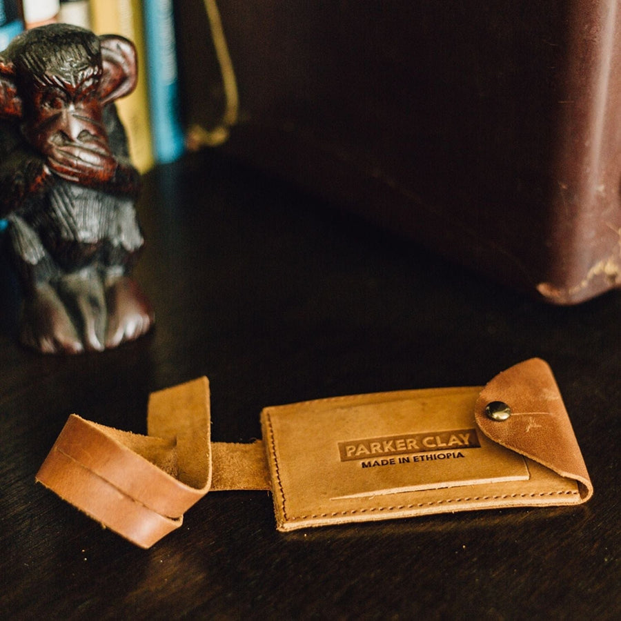 Solid Brass Luggage Tag – Clayton & Crume