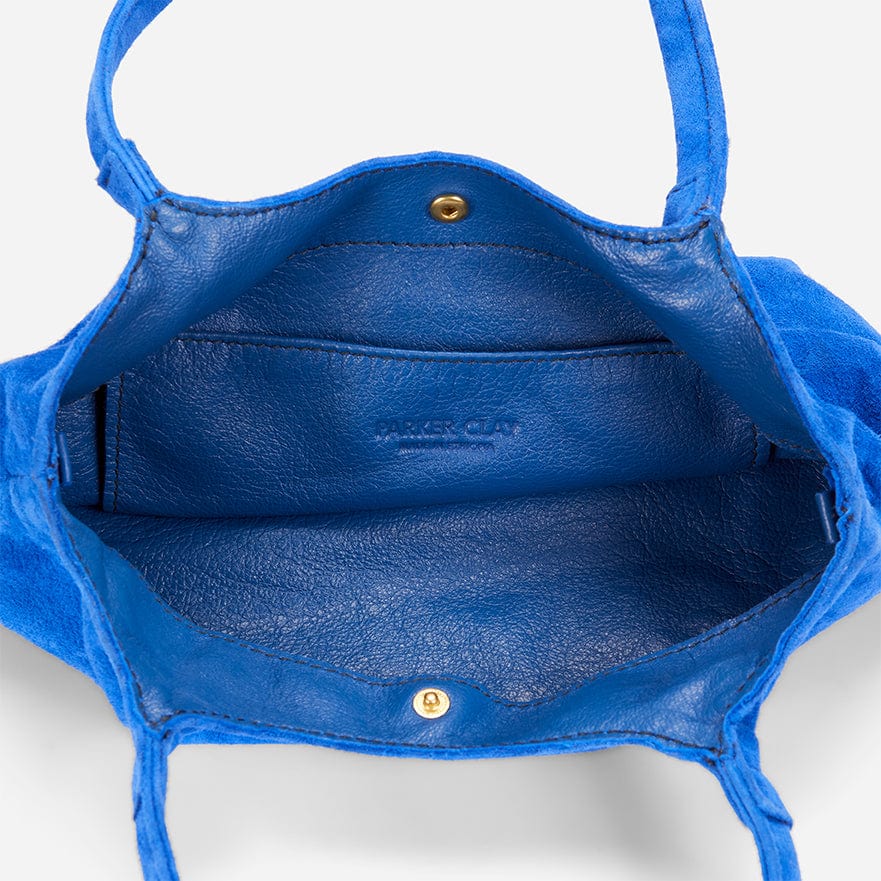 Longchamp Small Le Pliage Shoulder Tote in Cobalt