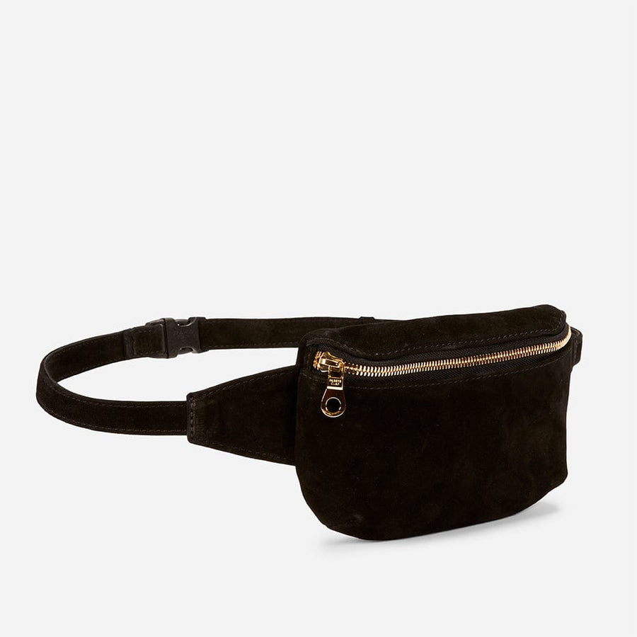 Suede Belt Bag Suede Black Belt Bag Fanny Pack Crossbody -  Canada