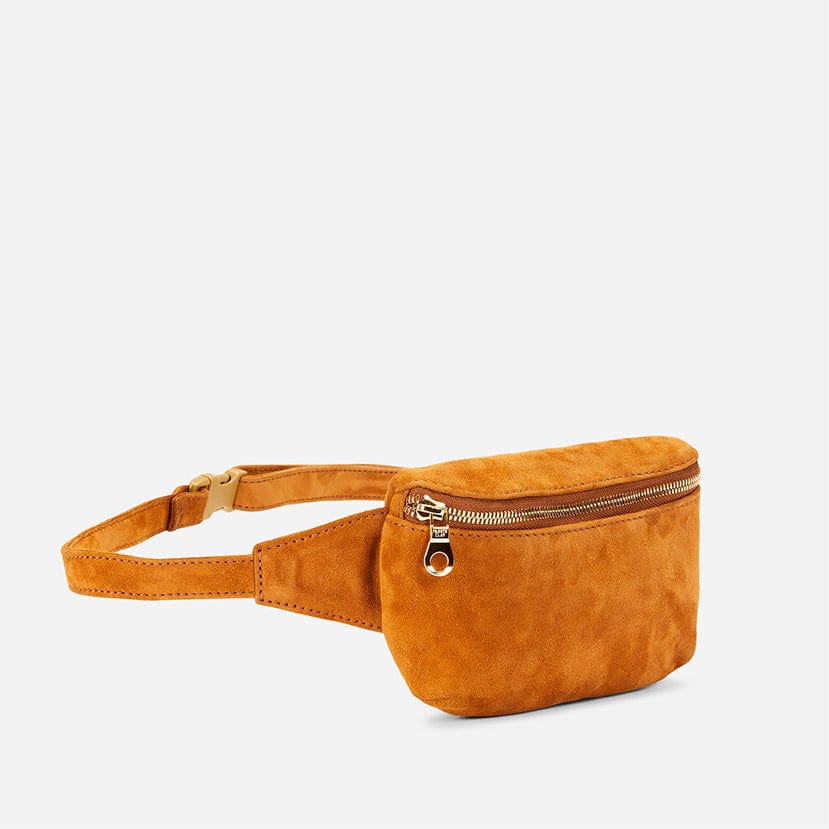 Enku Leather Fanny Pack Sling & Crossbody Bags   