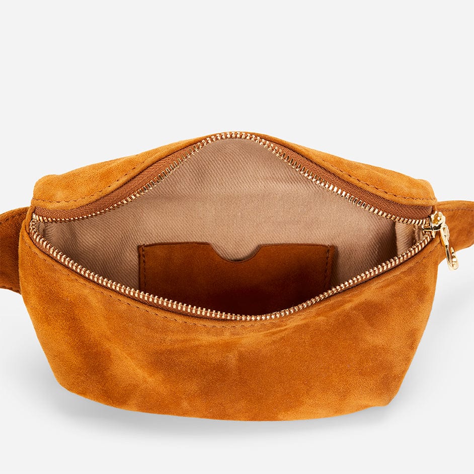 Enku Leather Fanny Pack Sling & Crossbody Bags   