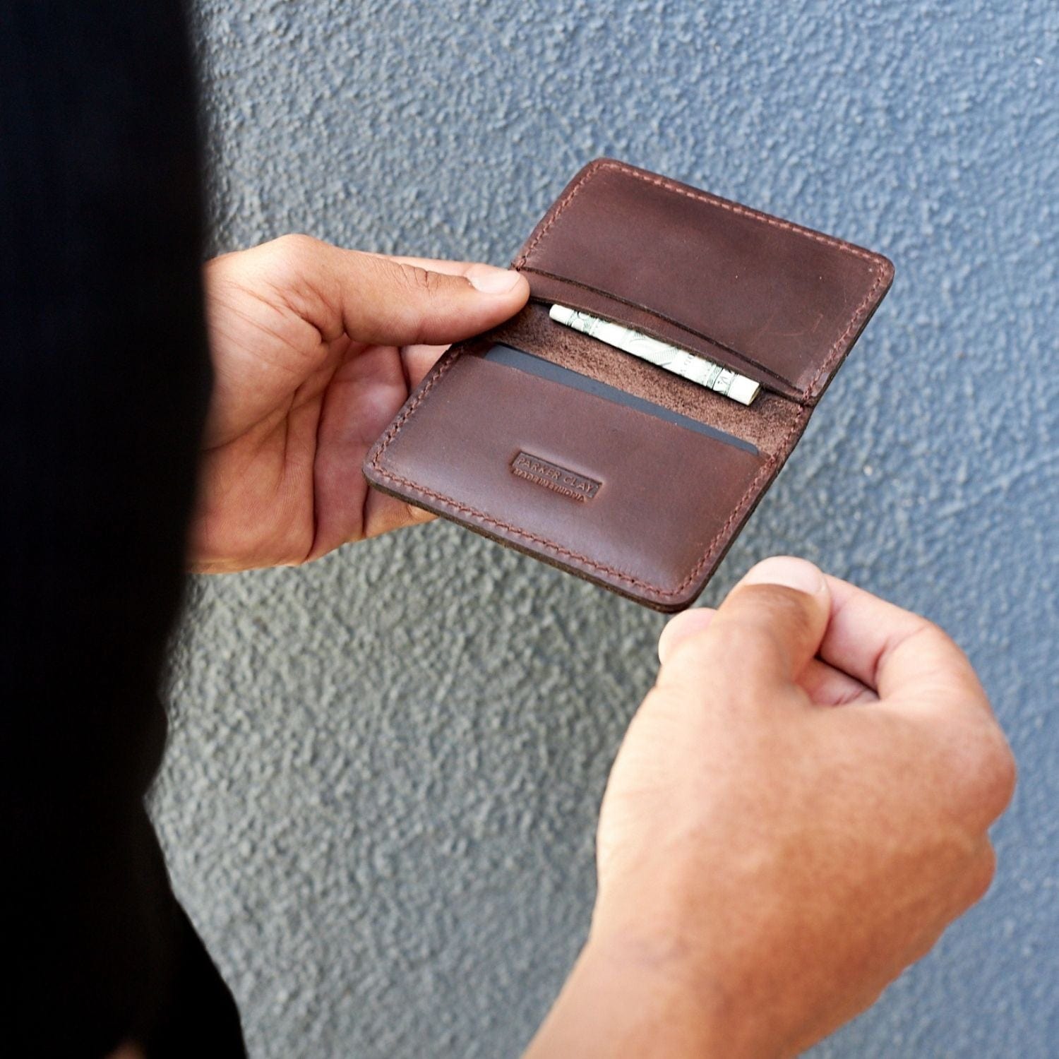 Figueroa Fold Over Card Wallet - Parker Clay 