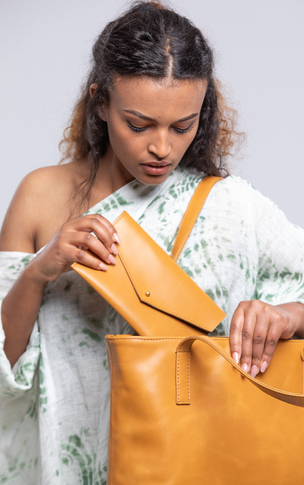 Abeba Leather Envelope Wallets
