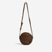 Kyah Crossbody Circle Bag - WHS Sale Sling & Crossbody Bags Dark Brown Milled