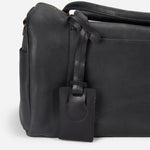 Airtag Luggage Tag Holder Leather Bag Straps