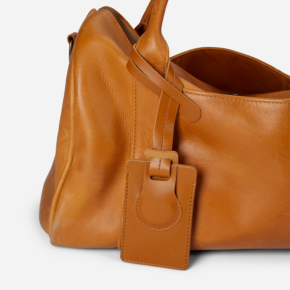 Airtag Luggage Tag Holder Leather Bag Straps