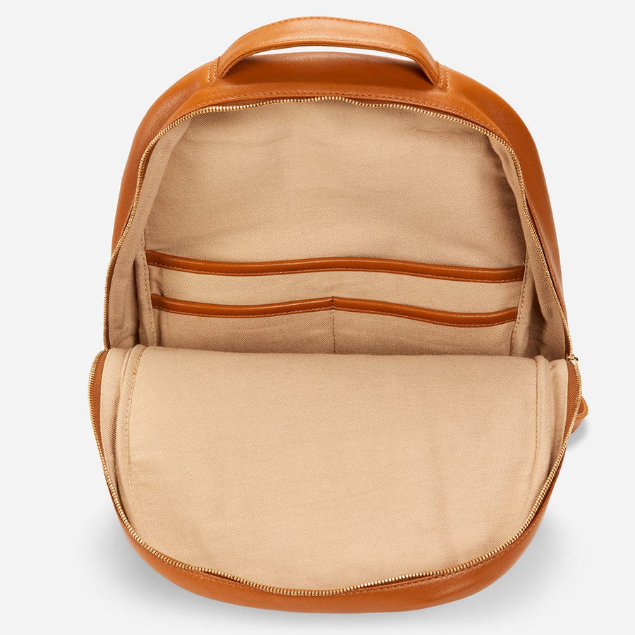 Asosa Convertible Backpack Rust Brown