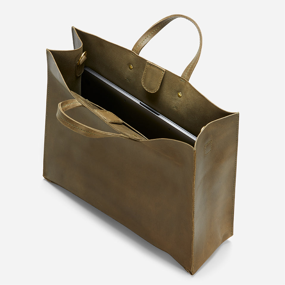 Merkato Shopper Leather Tote Tote Bags