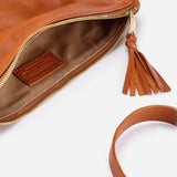 Makeda Leather Crossbody Bag - Parker Clay 