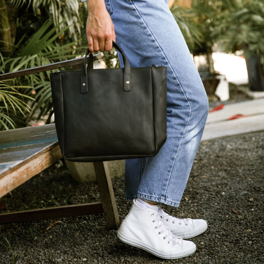 Everyday Zip Tote - Black