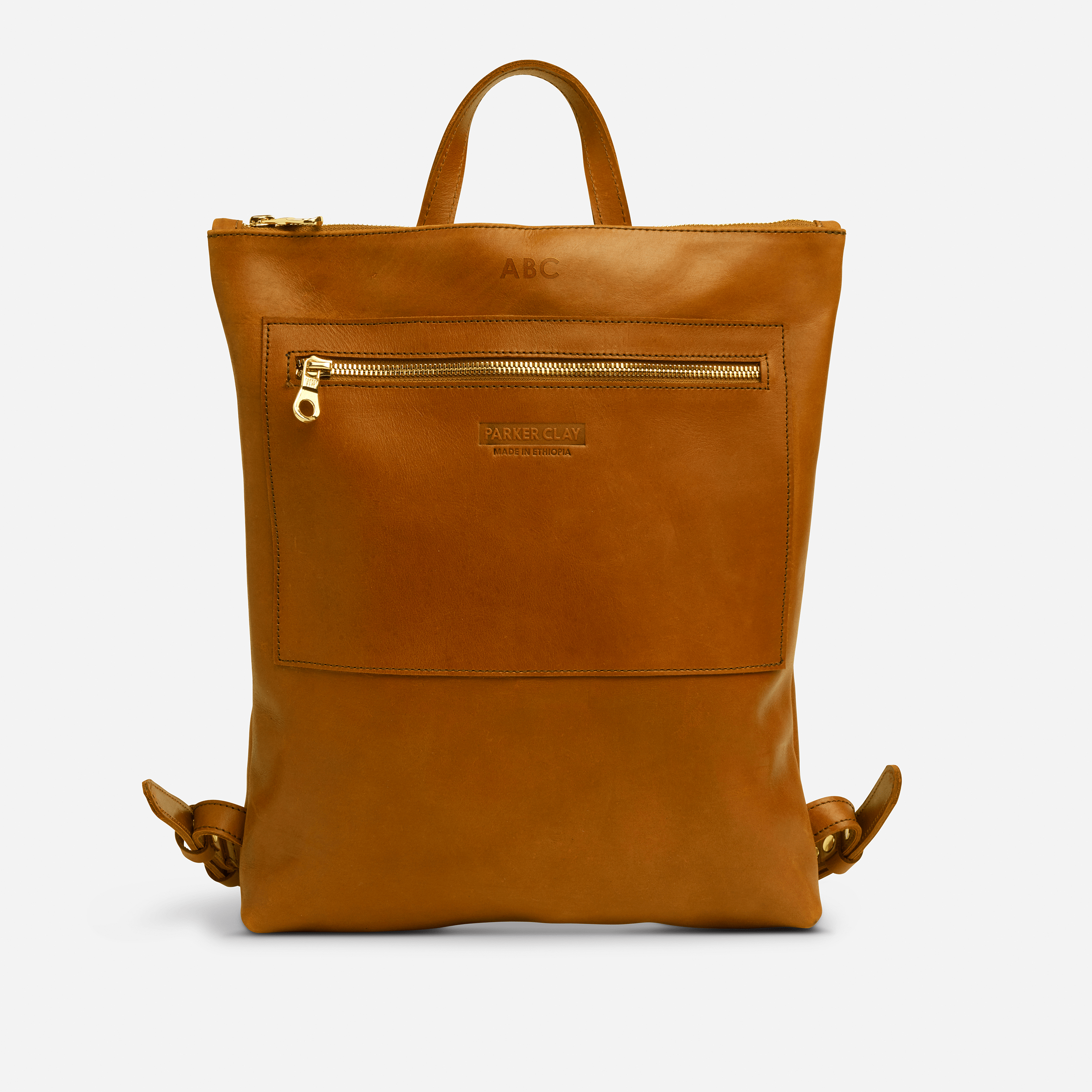 Miramar Leather Backpack - Parker Clay 