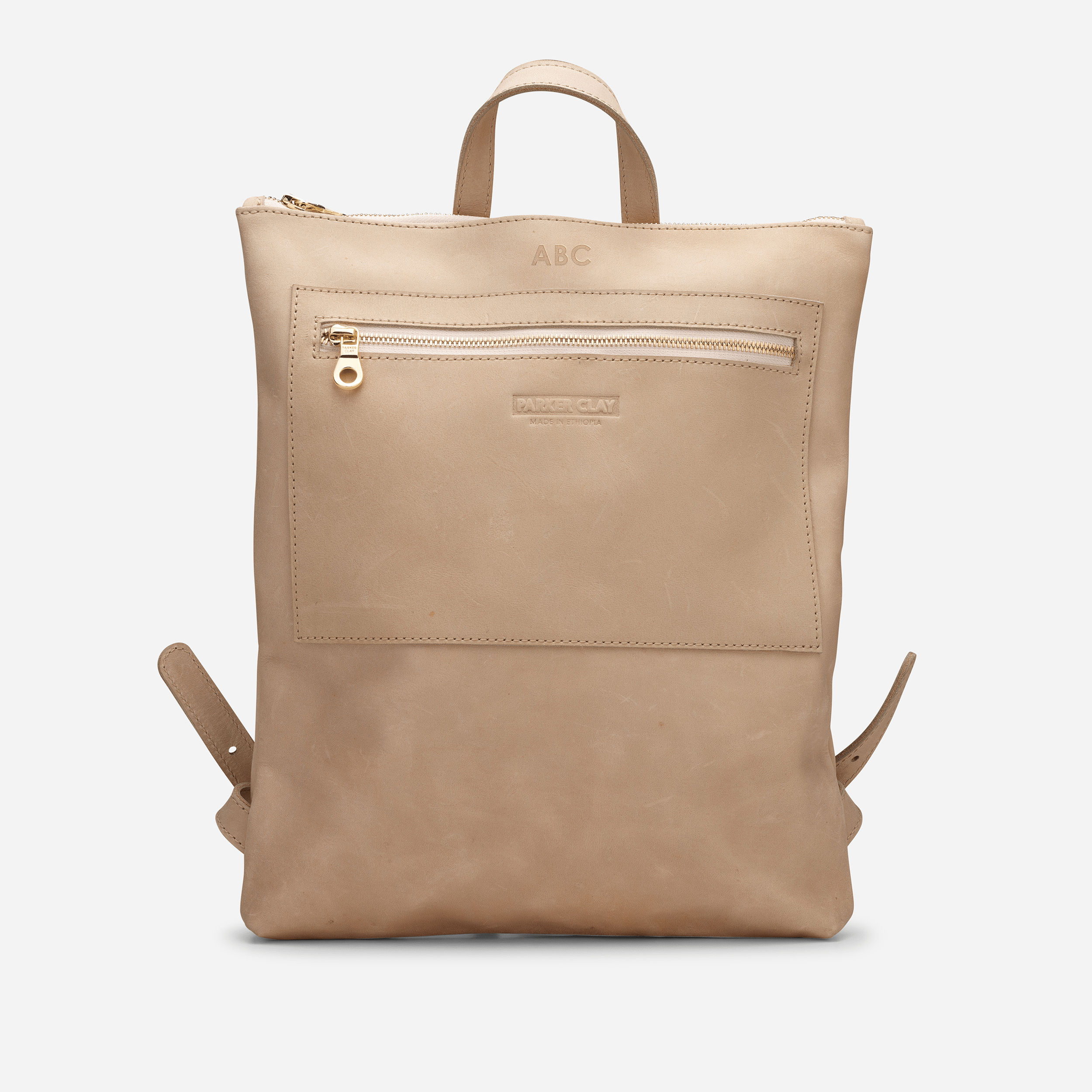 Miramar Leather Backpack - Parker Clay 