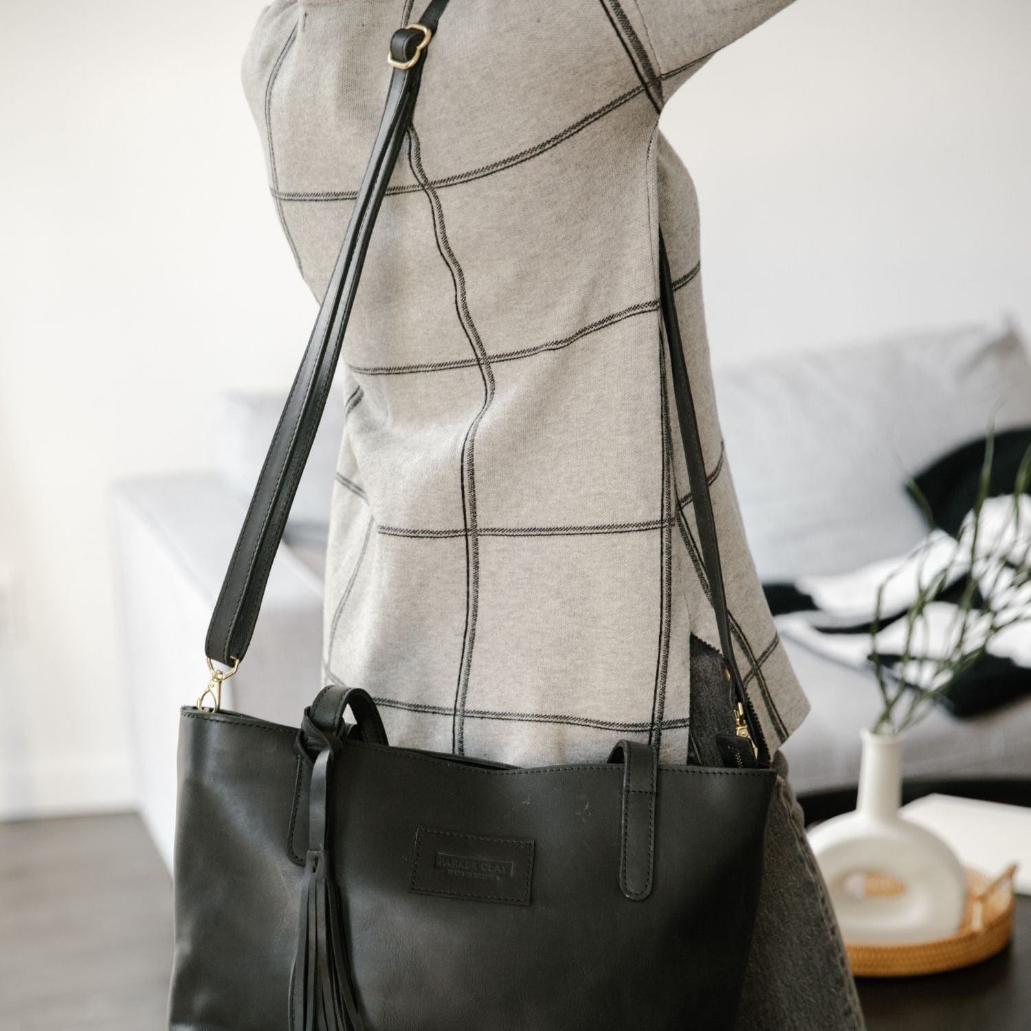Narrow Crossbody Strap Leather Bag Straps