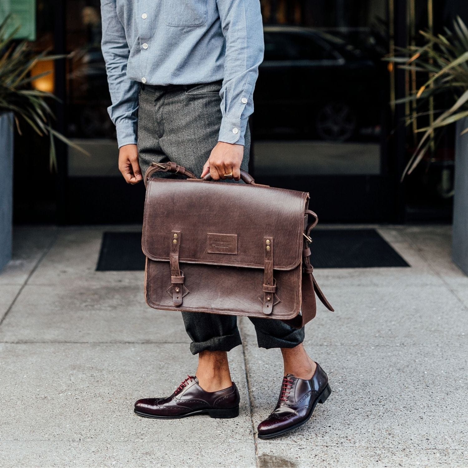 Parker Briefcase Sling & Crossbody Bags