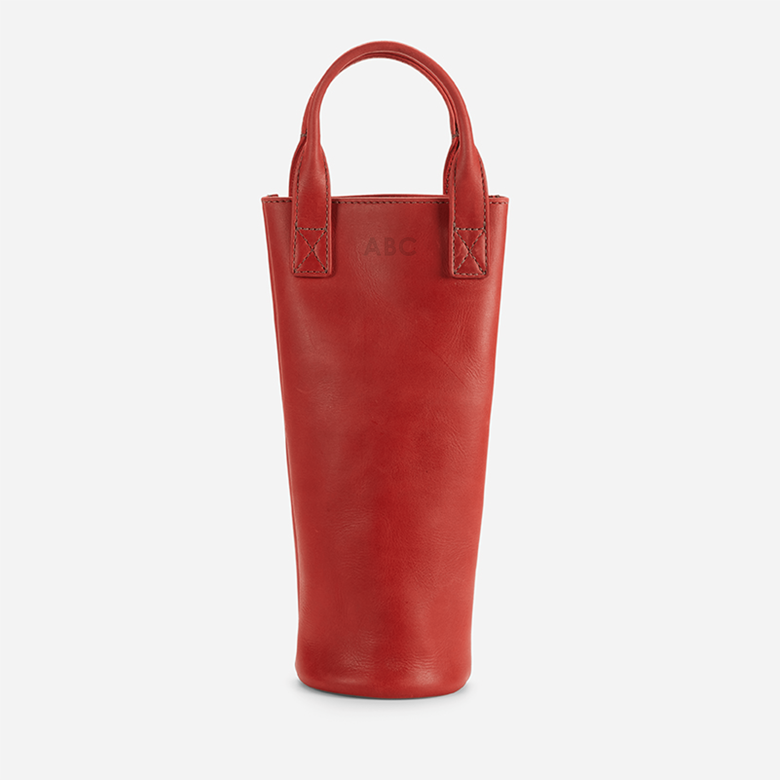 Leather wine tote bags sale