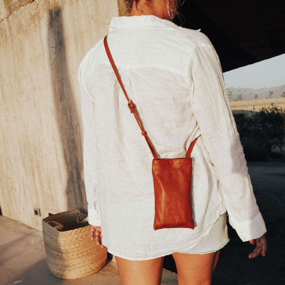 Bark to Bark Parker Leather Cross Body Bag