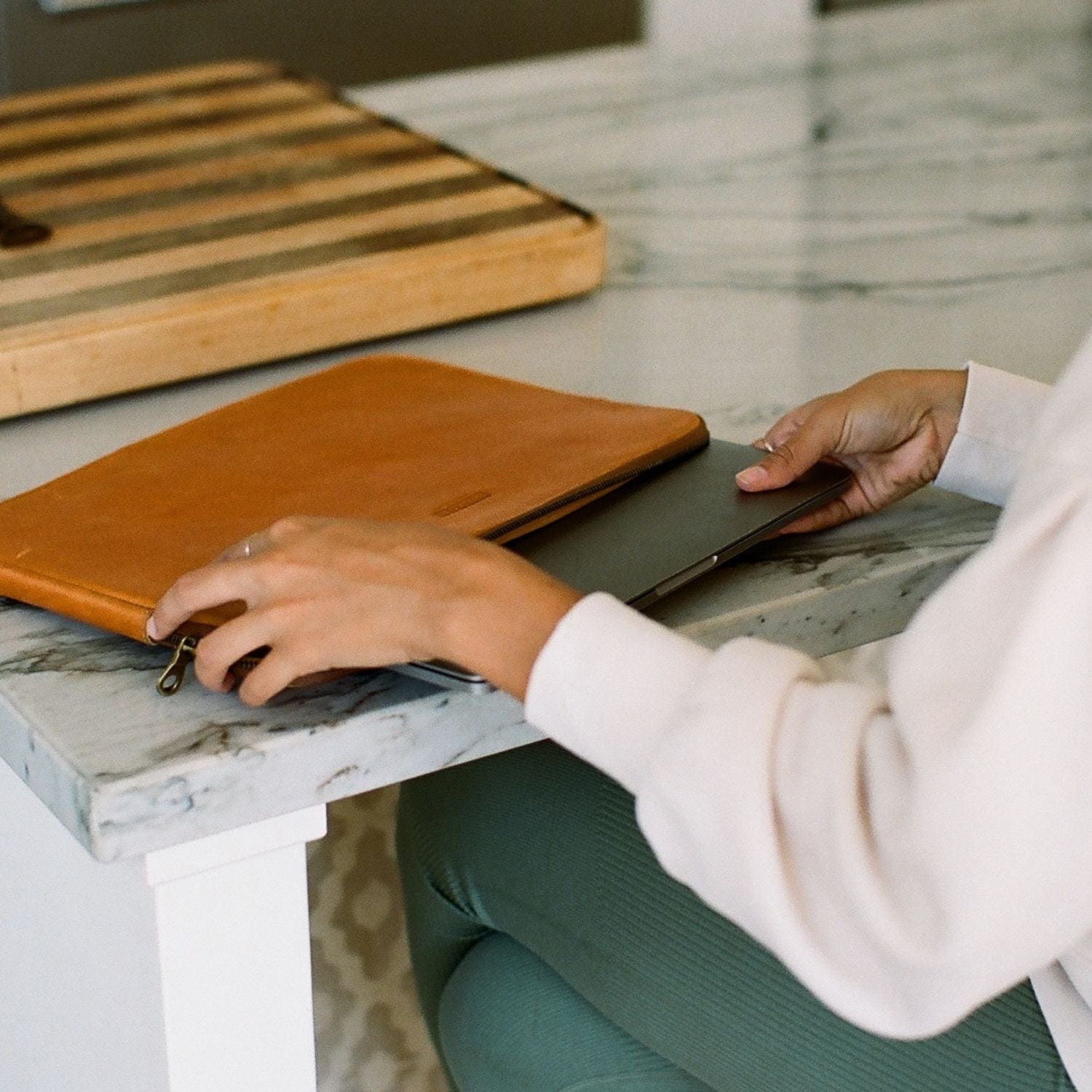 Sira Laptop Sleeve - Parker Clay 