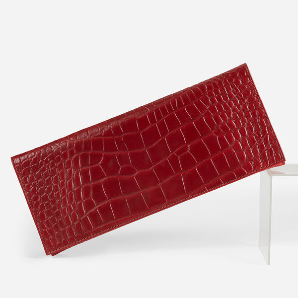 Yeshi Foldover Clutch - Red – Parker Clay