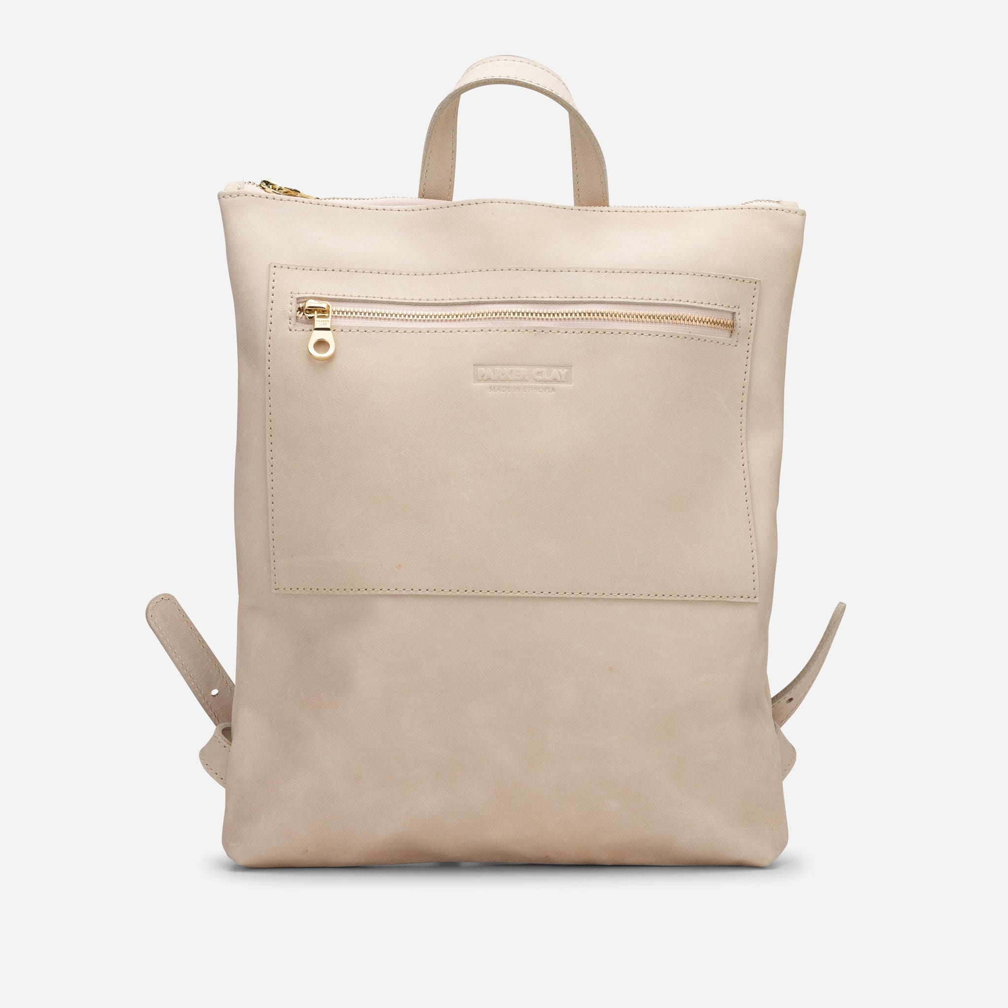 Miramar Leather Backpack - Parker Clay 