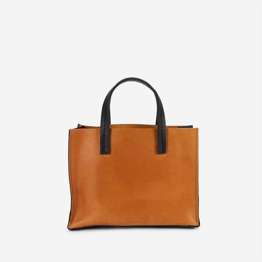 Ethically Crafted Sustainable Leather / Abeba Leather Envelope Clutch / Genuine Full Grain Leather / Parker Clay / Certified B Corp