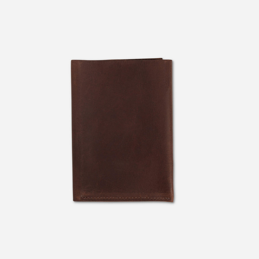 Passport Holder Wallet with Coin Pocket, Card Holder, Cash (Brown) - Incredible Gifts By Incredible Gifts