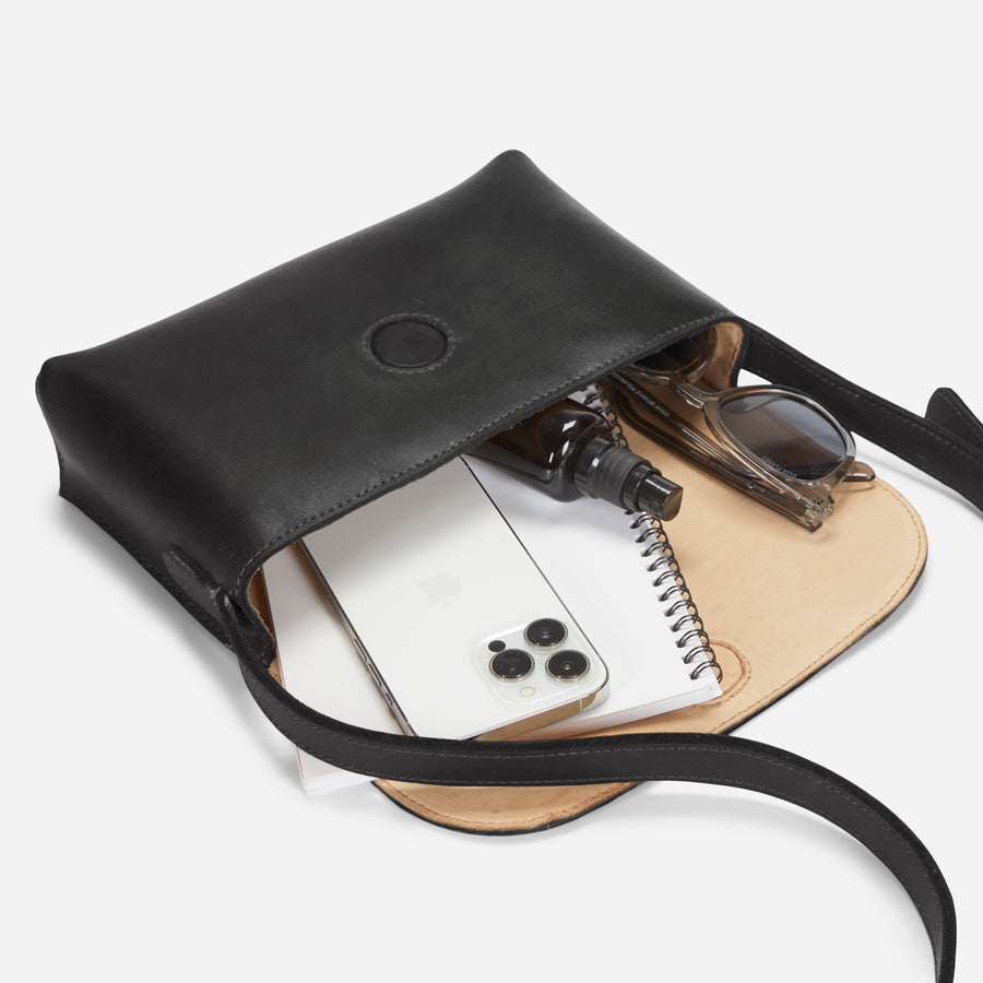 small leather crossbody