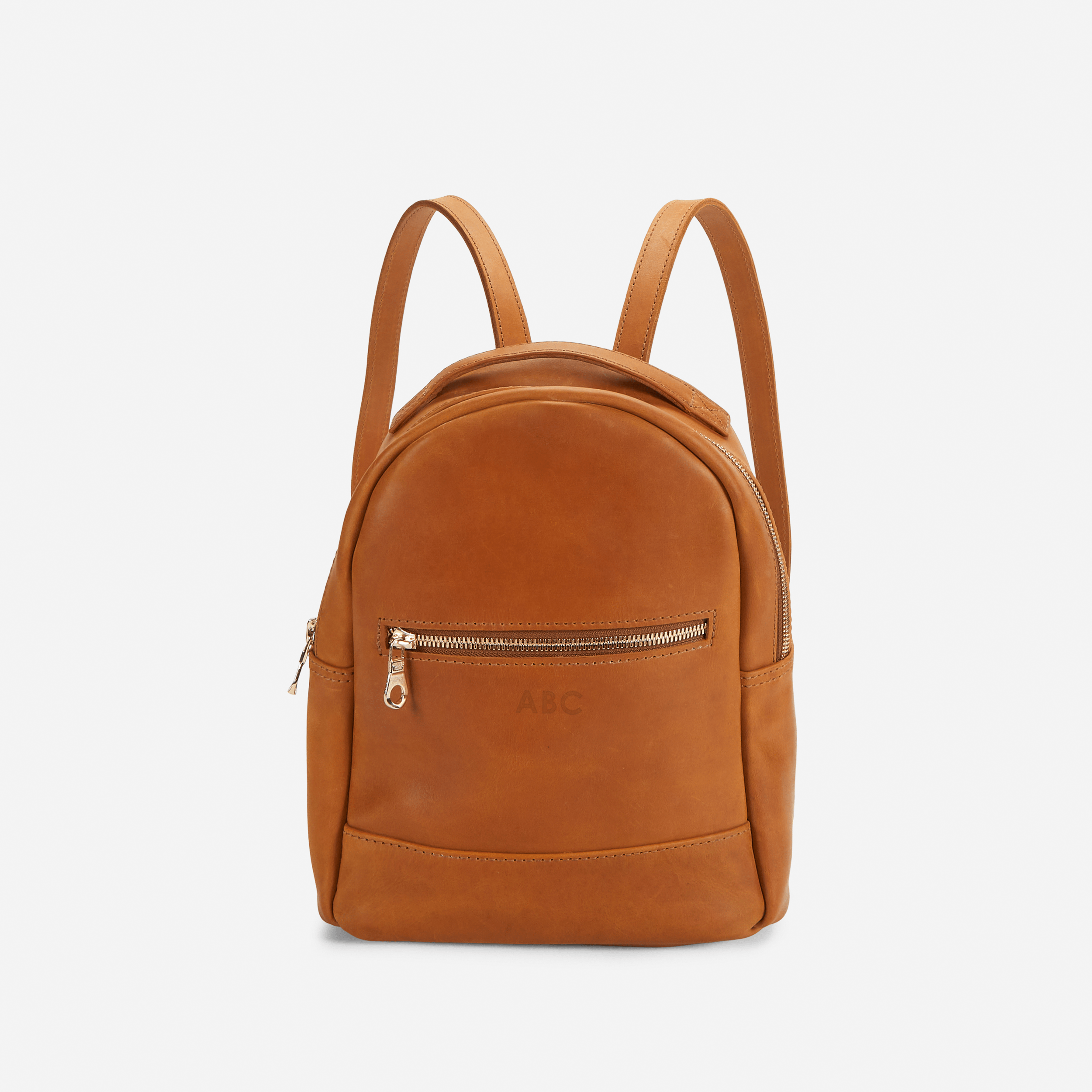Parker Clay Ella Mini Backpack Rust Brown