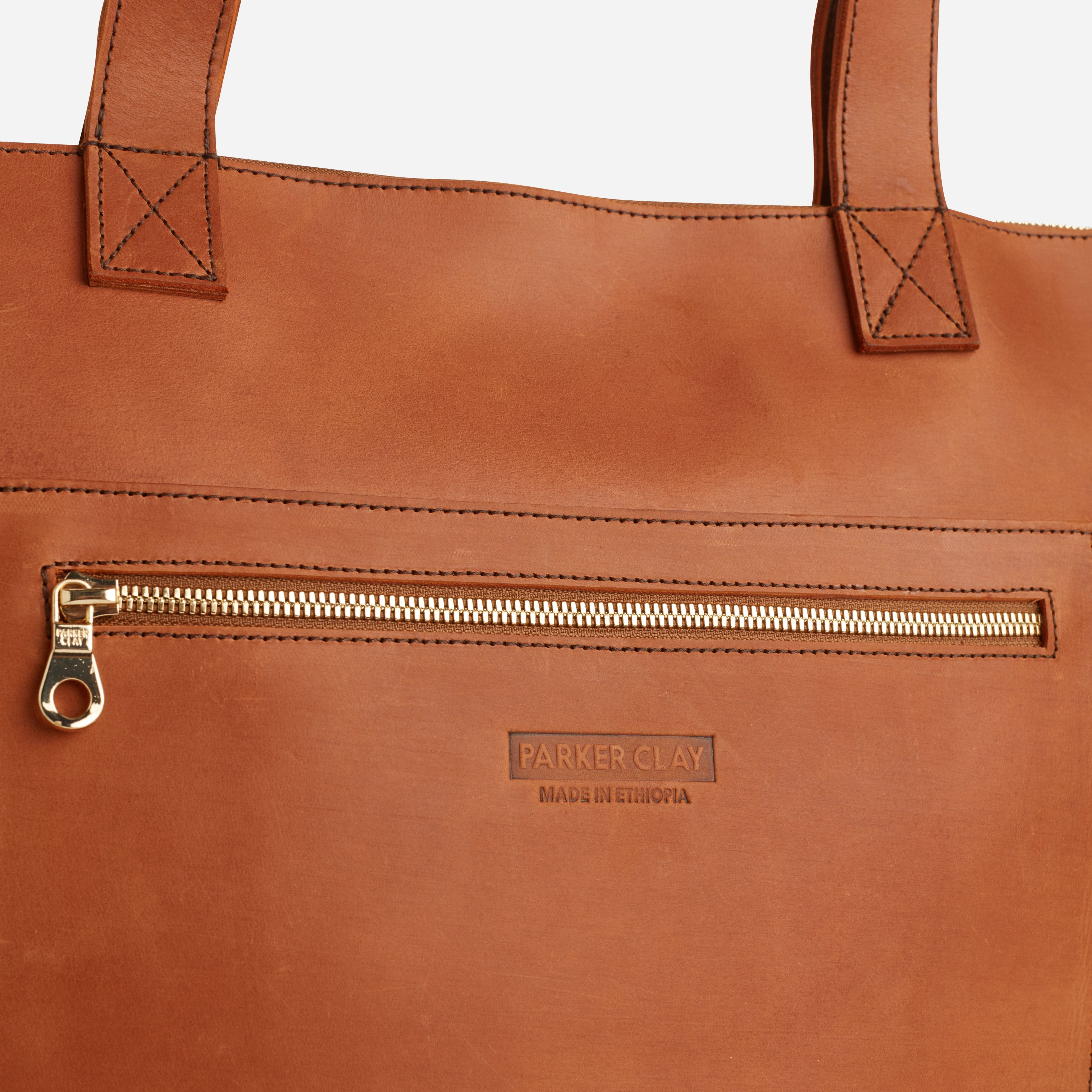 Parker clay entoto zip tote hotsell