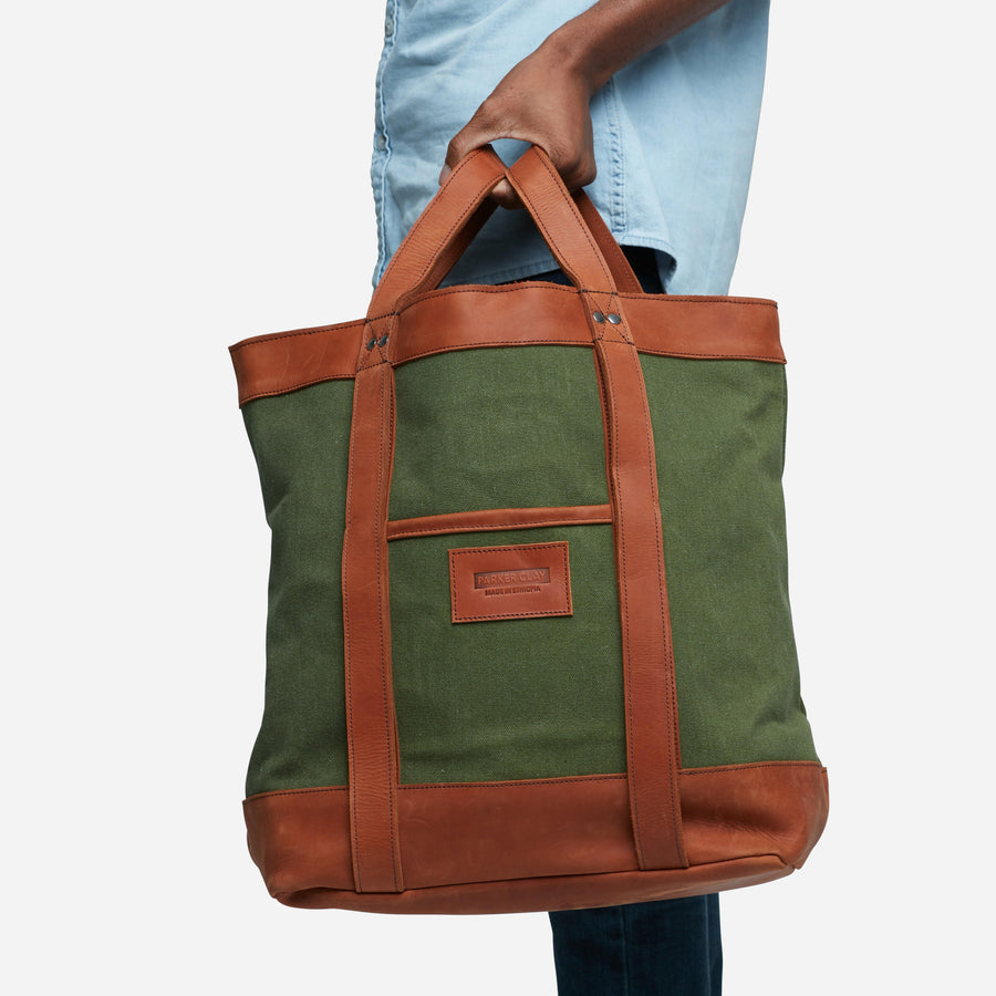 Green/Rust Brown