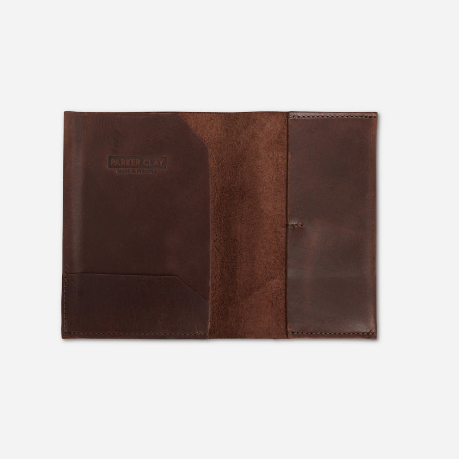 Dark Brown Passport Holder