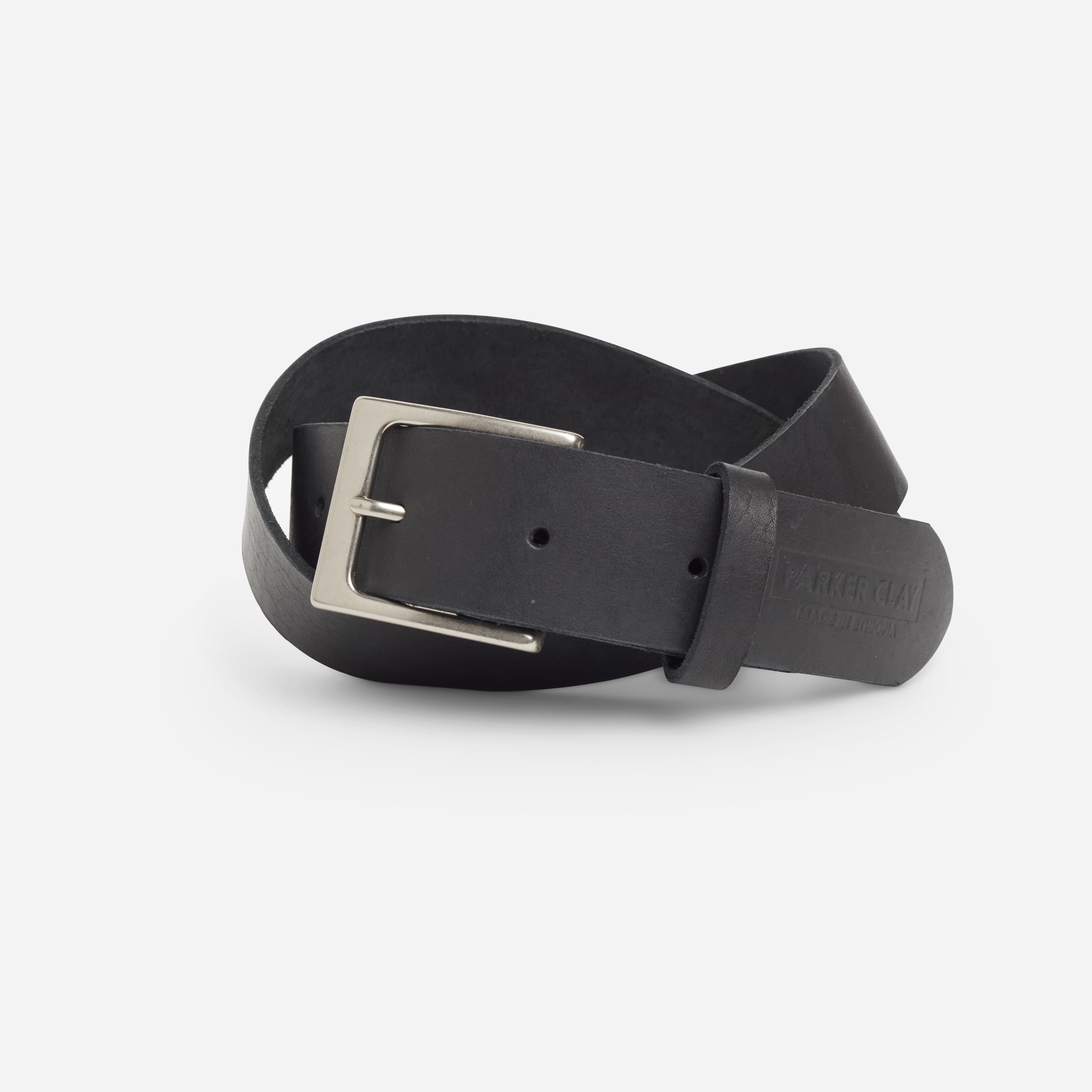 Mekonnen Leather Belt - Parker Clay 